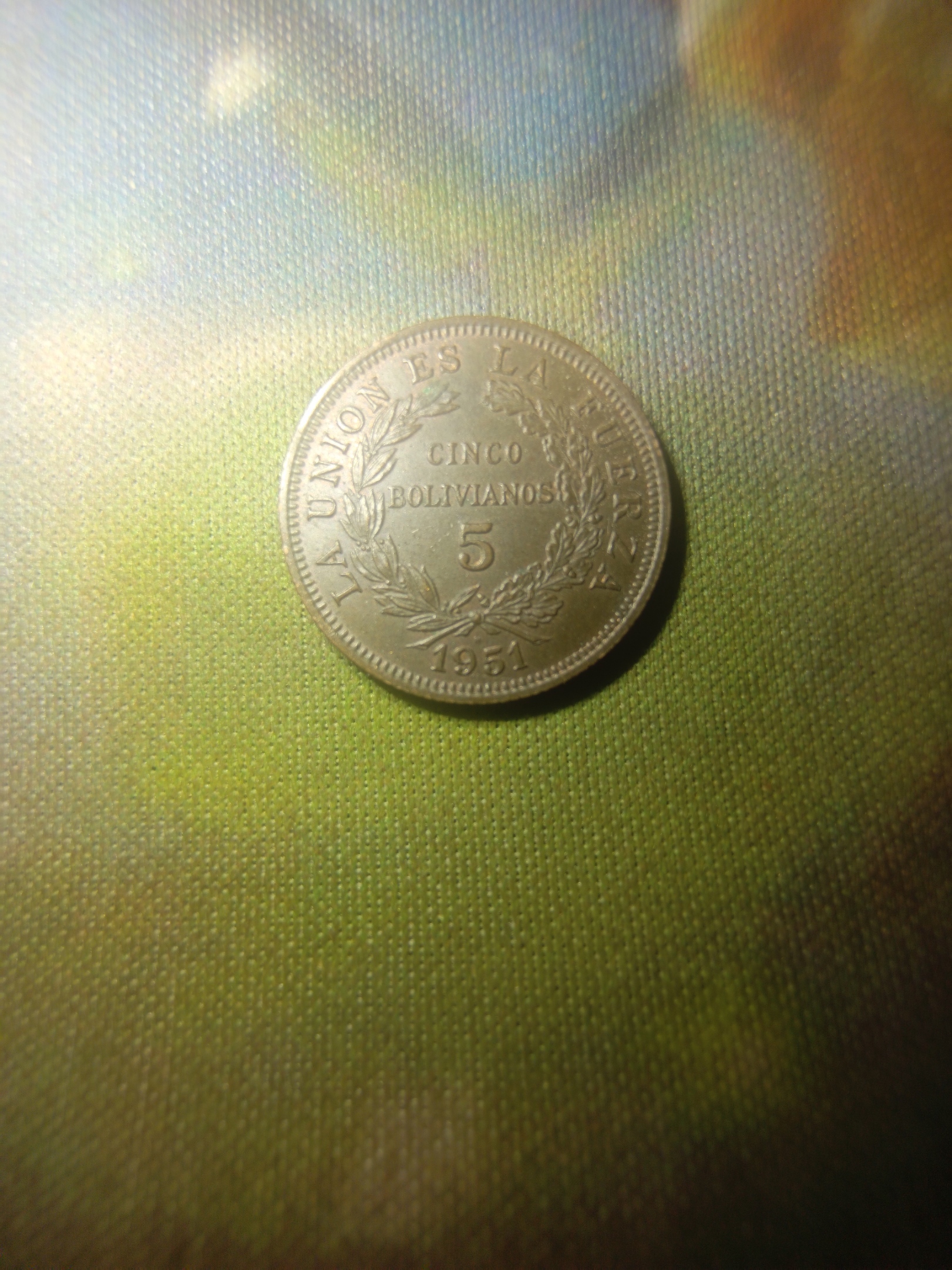 5 Bolivianos