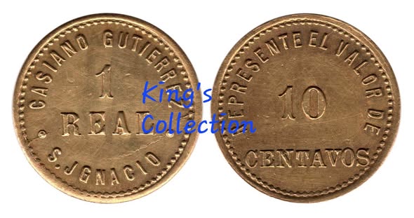 LOS TOKENS EMITIDOS POR CASIANO GUTIÉRREZ PARA LA HACIENDA SAN IGNACIO DE LA PROVINCIA SARA DE SANTA CRUZ, BOLIVIA