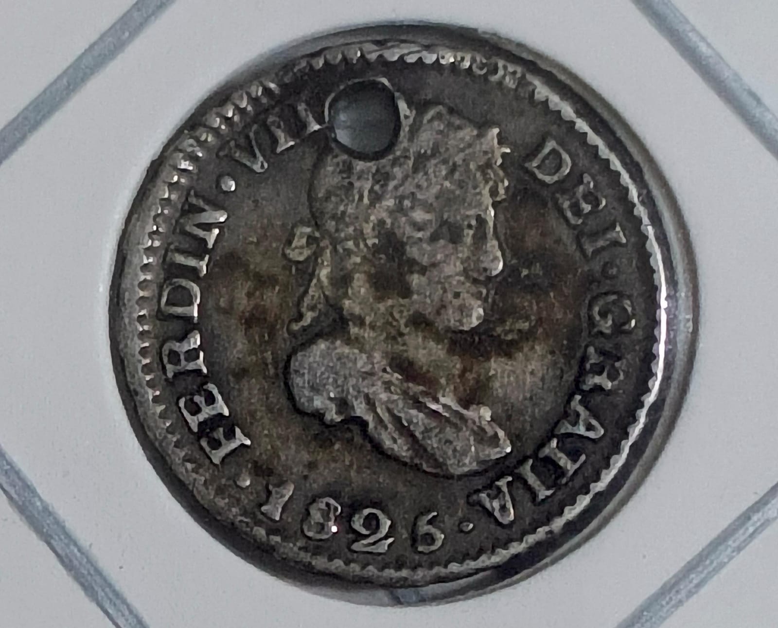 1/2 REAL BOLIVIANO 1825