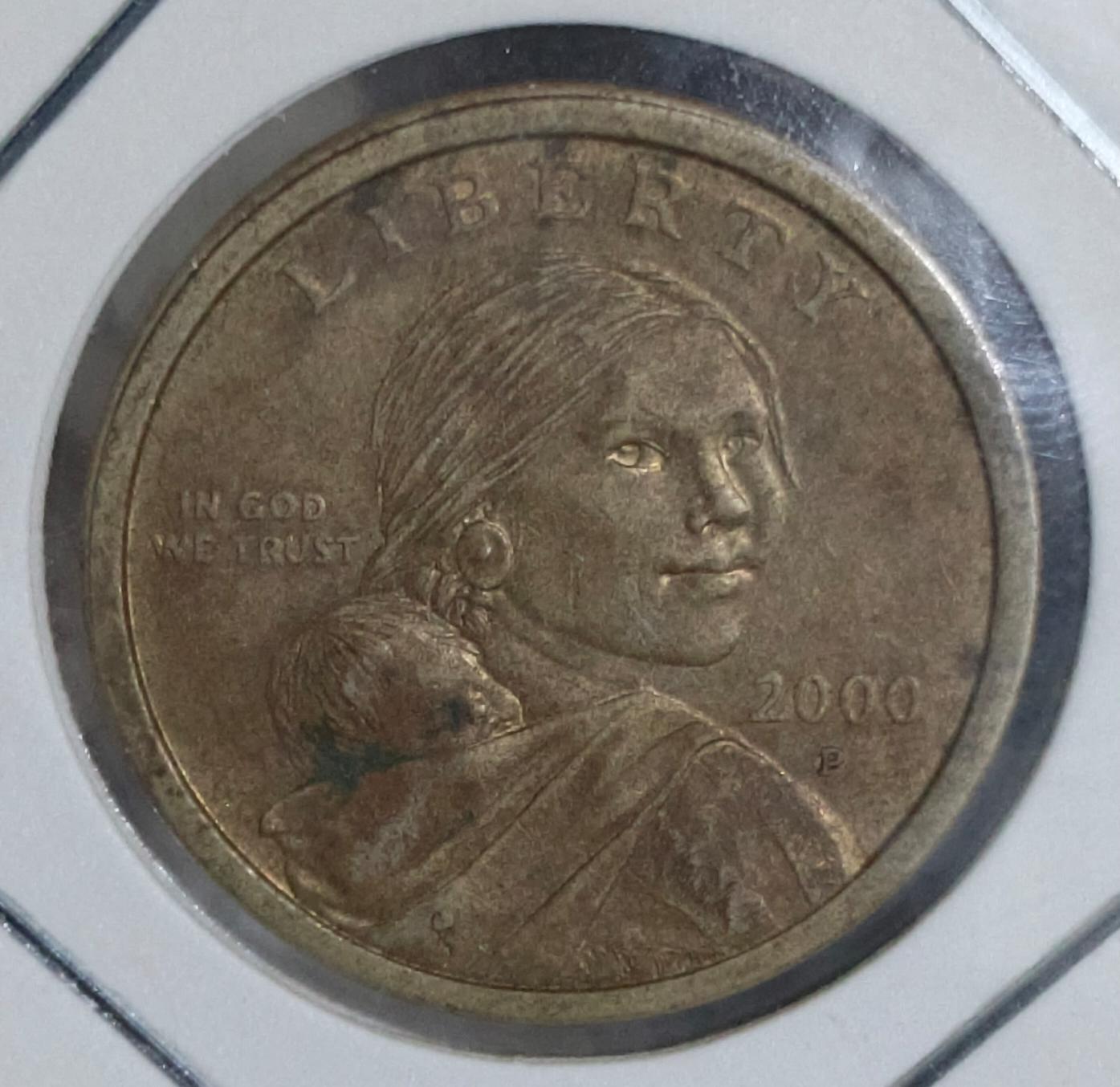 1 dollar 2000 P