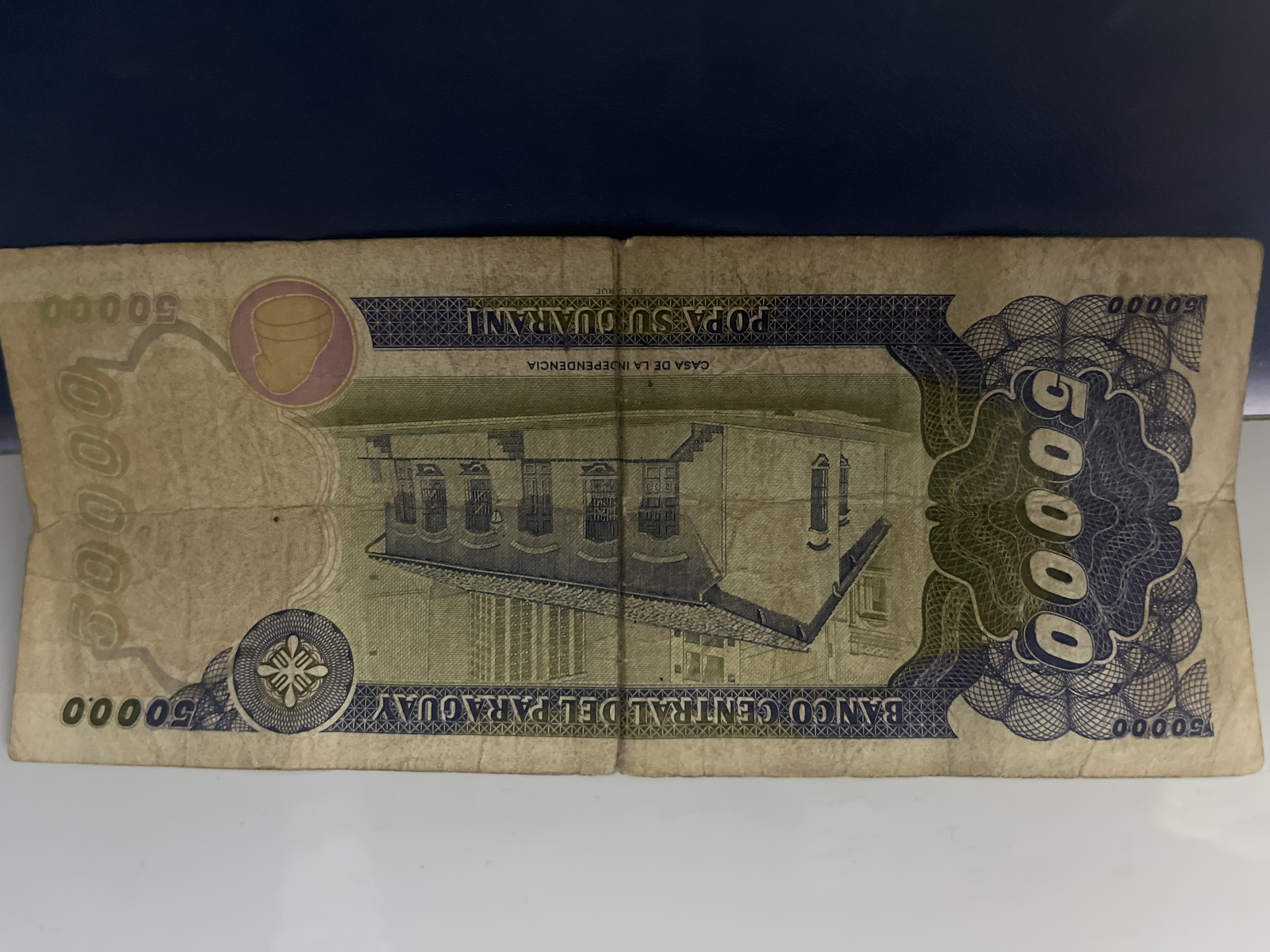 Reverso de Guaranies